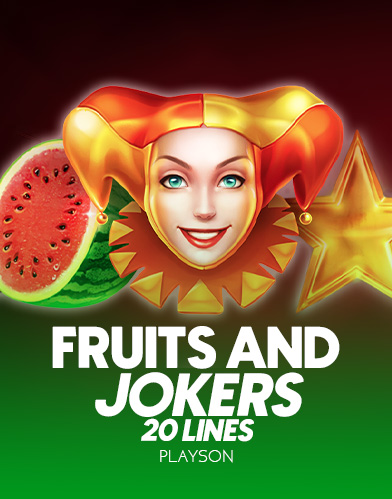 Fruits & Jokers: 20 lines