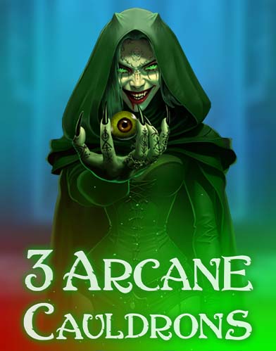 3 Arcane Cauldrons